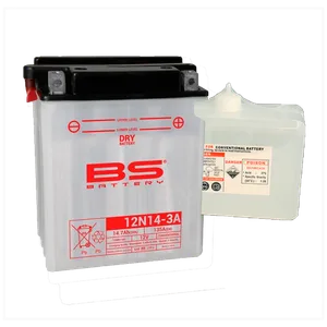 Batería para Moto BS DRY 12N14-3A KLR650